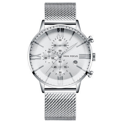 Luxury Men’s Quartz Watch – Precision Timepiece with Stylish Stainless Steel Design