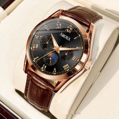 Luminous Quartz Nonmechanical Watch With Water Resistance