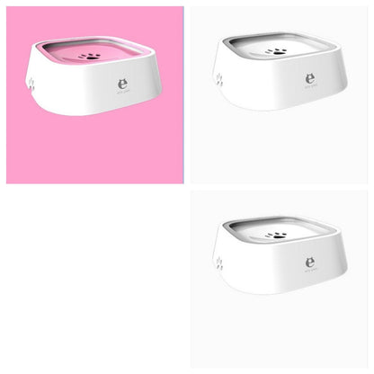 1.5L Cat Dog Water Bowl Carried Floating Bowl Anti - Overflow Slow Water Feeder Dispenser Pet Fountain ABS&PP Dog Supplies - Oopsdadforgot.com