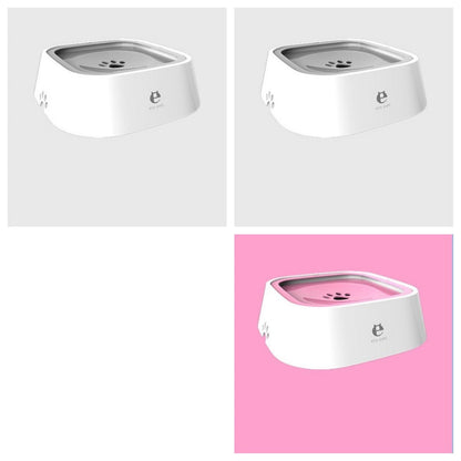 1.5L Cat Dog Water Bowl Carried Floating Bowl Anti - Overflow Slow Water Feeder Dispenser Pet Fountain ABS&PP Dog Supplies - Oopsdadforgot.com