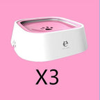 1.5L Cat Dog Water Bowl Carried Floating Bowl Anti - Overflow Slow Water Feeder Dispenser Pet Fountain ABS&PP Dog Supplies - Oopsdadforgot.com