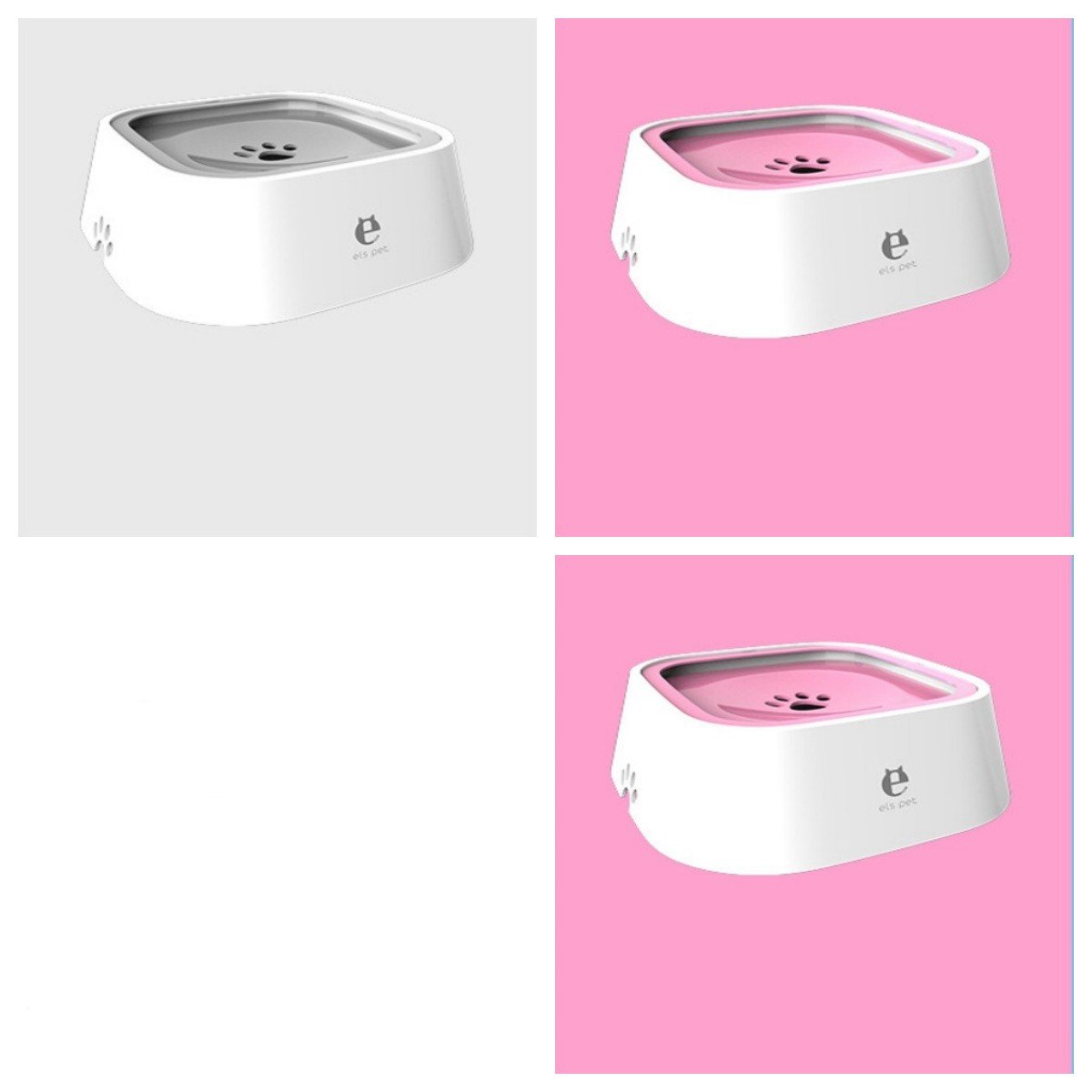 1.5L Cat Dog Water Bowl Carried Floating Bowl Anti - Overflow Slow Water Feeder Dispenser Pet Fountain ABS&PP Dog Supplies - Oopsdadforgot.com