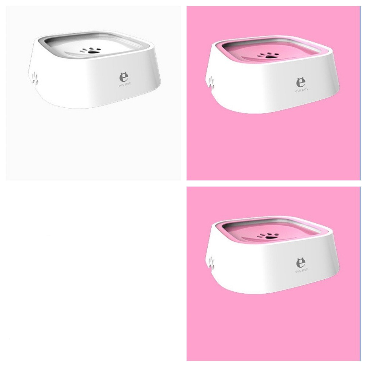 1.5L Cat Dog Water Bowl Carried Floating Bowl Anti - Overflow Slow Water Feeder Dispenser Pet Fountain ABS&PP Dog Supplies - Oopsdadforgot.com