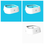 1.5L Cat Dog Water Bowl Carried Floating Bowl Anti - Overflow Slow Water Feeder Dispenser Pet Fountain ABS&PP Dog Supplies - Oopsdadforgot.com