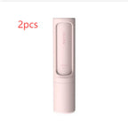 2 - 1 Reusable Pet Hair Remover Brush Lint Roller Portable Effective Self Cleaning Tool for Cat Dog Fur Hair Dust Removal Brush - Oopsdadforgot.com