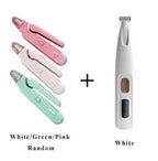 2 In 1 Pet Nail Clippers With Led Light Dog Cat Special Blood Line Scissors Multifunction Animals Paw Nail Trimmer Pet Supplies - Oopsdadforgot.com