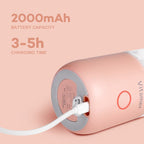 350ml Portable Blender Juicer Electric USB Rechargeable Mixer Smoothie Slushy Cup Juice Blender Bottle USB Charging Kitchen Gadgets - Oopsdadforgot.com