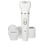 5 in 1 Multi - Functional Portable Face and body Skin Care Electric Massager Scrubber with Facial Latex Brush - Oopsdadforgot.com