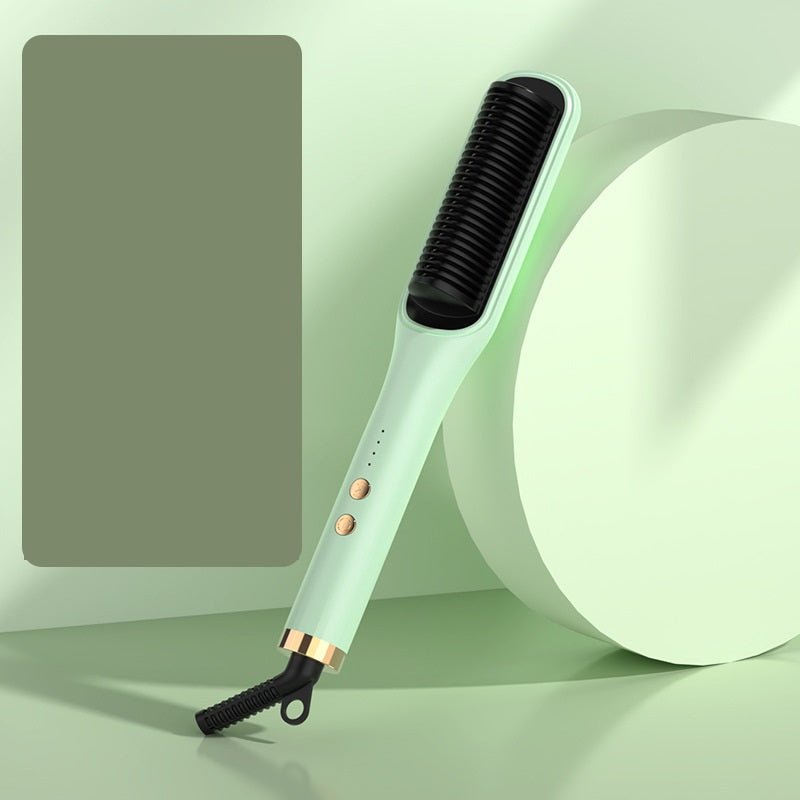Anion Hair Care Electric Hair Curlers Hair Comb Straightener - Oopsdadforgot.com
