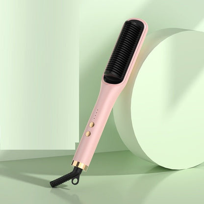 Anion Hair Care Electric Hair Curlers Hair Comb Straightener - Oopsdadforgot.com
