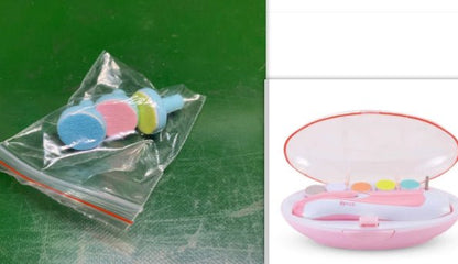 Anti - scratch Multifunctional Baby Electric Nail Polisher - Oopsdadforgot.com
