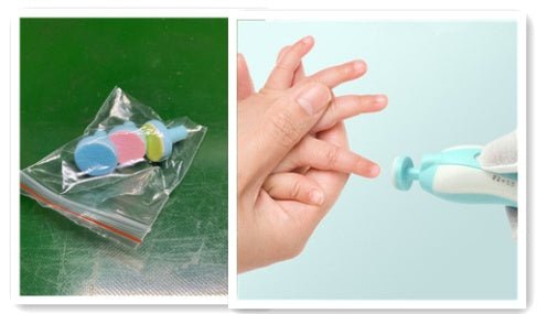 Anti - scratch Multifunctional Baby Electric Nail Polisher - Oopsdadforgot.com