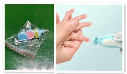 Anti - scratch Multifunctional Baby Electric Nail Polisher - Oopsdadforgot.com
