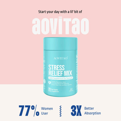 Ashwagandha For Women Supplement With L - Theanine Magnesium, Stress Relief, Focus And Relaxation Support Anxiery Pill - Oopsdadforgot.com