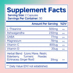 Ashwagandha For Women Supplement With L - Theanine Magnesium, Stress Relief, Focus And Relaxation Support Anxiery Pill - Oopsdadforgot.com