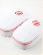 Automatic Pet Feeder Smart Food Dispenser For Cats Dogs Timer Stainless Steel Bowl Auto Dog Cat Pet Feeding Pets Supplies - Oopsdadforgot.com