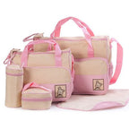 Baby Diaper Bag Suits For Mom Baby Bottle Holder Mother Mummy Stroller Maternity Nappy Bags Sets - Oopsdadforgot.com