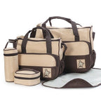 Baby Diaper Bag Suits For Mom Baby Bottle Holder Mother Mummy Stroller Maternity Nappy Bags Sets - Oopsdadforgot.com