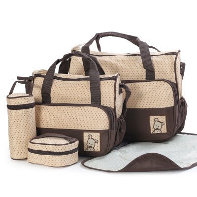 Baby Diaper Bag Suits For Mom Baby Bottle Holder Mother Mummy Stroller Maternity Nappy Bags Sets - Oopsdadforgot.com