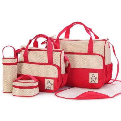 Baby Diaper Bag Suits For Mom Baby Bottle Holder Mother Mummy Stroller Maternity Nappy Bags Sets - Oopsdadforgot.com