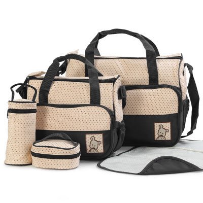 Baby Diaper Bag Suits For Mom Baby Bottle Holder Mother Mummy Stroller Maternity Nappy Bags Sets - Oopsdadforgot.com
