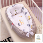 Baby Removable And Washable Bed Crib Portable Crib Travel Bed For Children Infant Kids Cotton Cradle - Oopsdadforgot.com