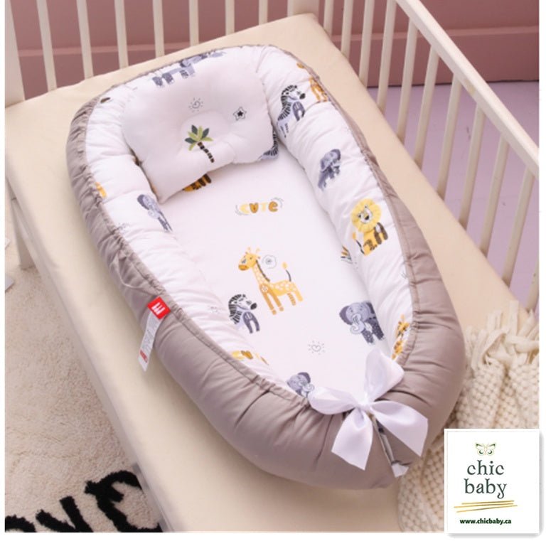 Baby Removable And Washable Bed Crib Portable Crib Travel Bed For Children Infant Kids Cotton Cradle - Oopsdadforgot.com
