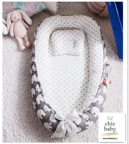 Baby Removable And Washable Bed Crib Portable Crib Travel Bed For Children Infant Kids Cotton Cradle - Oopsdadforgot.com