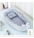 Baby Removable And Washable Bed Crib Portable Crib Travel Bed For Children Infant Kids Cotton Cradle - Oopsdadforgot.com