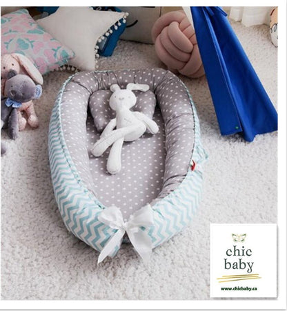 Baby Removable And Washable Bed Crib Portable Crib Travel Bed For Children Infant Kids Cotton Cradle - Oopsdadforgot.com
