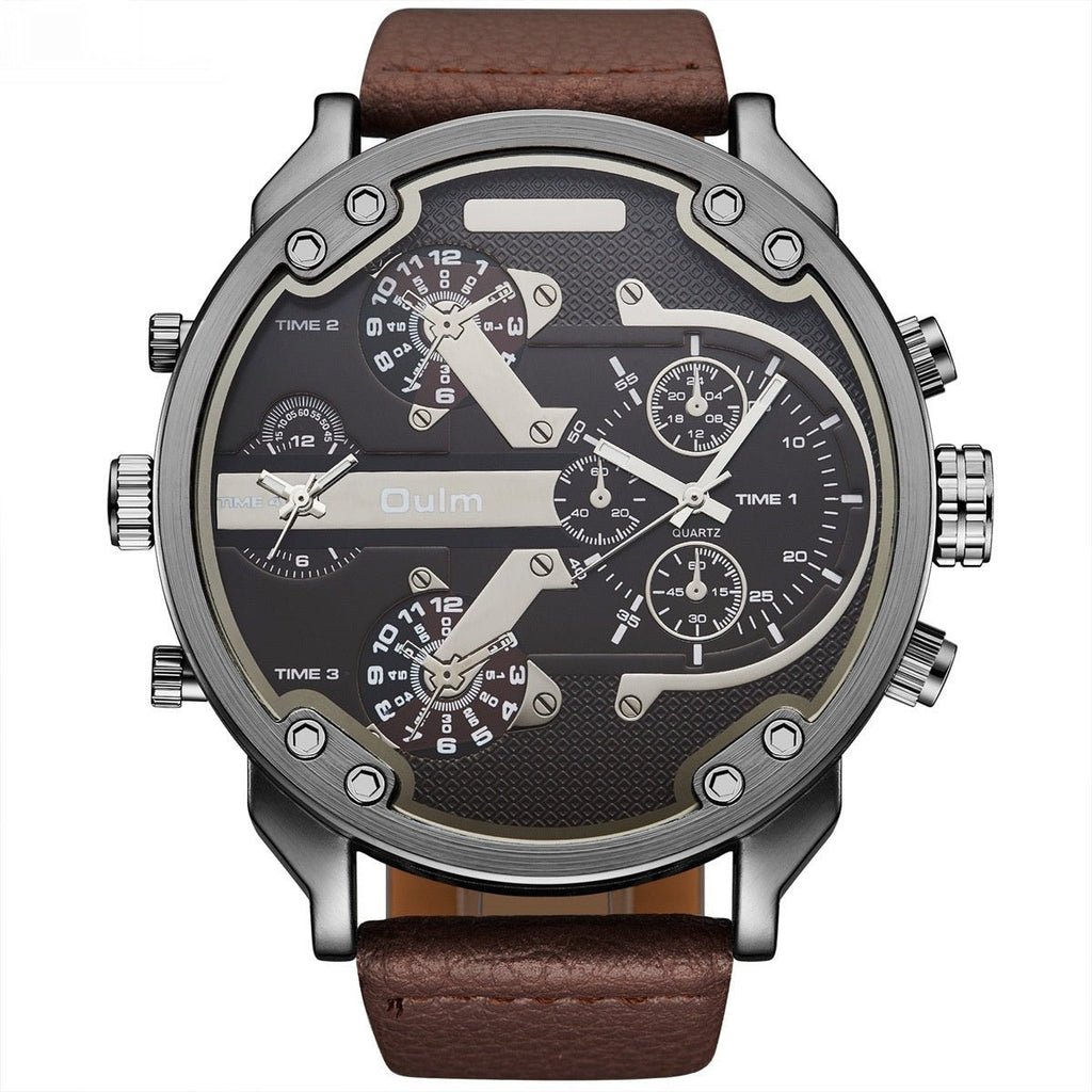 Bold Dual - Time Black Outdoor Sports Watch - Oopsdadforgot.com