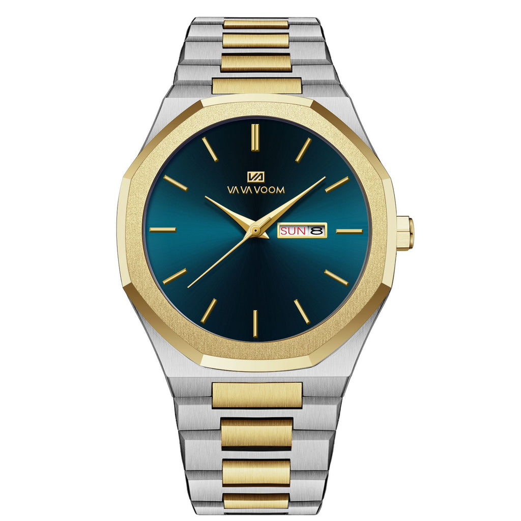 Business - Casual Steel - Chain Mens Watch - Oopsdadforgot.com