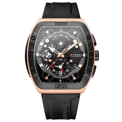Cairen Unisex Six - Hand Quartz Watch Sporty Style Multi - Function Water - Resistant - Oopsdadforgot.com