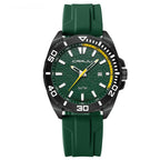 Calendar Leisure Waterproof Circular Silicone Tape Watch - Oopsdadforgot.com