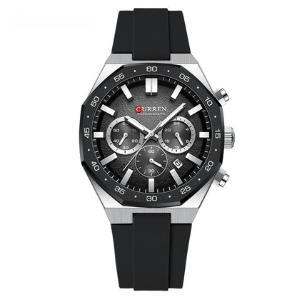 Calendar Waterproof Six - hand Mens Watch - Oopsdadforgot.com