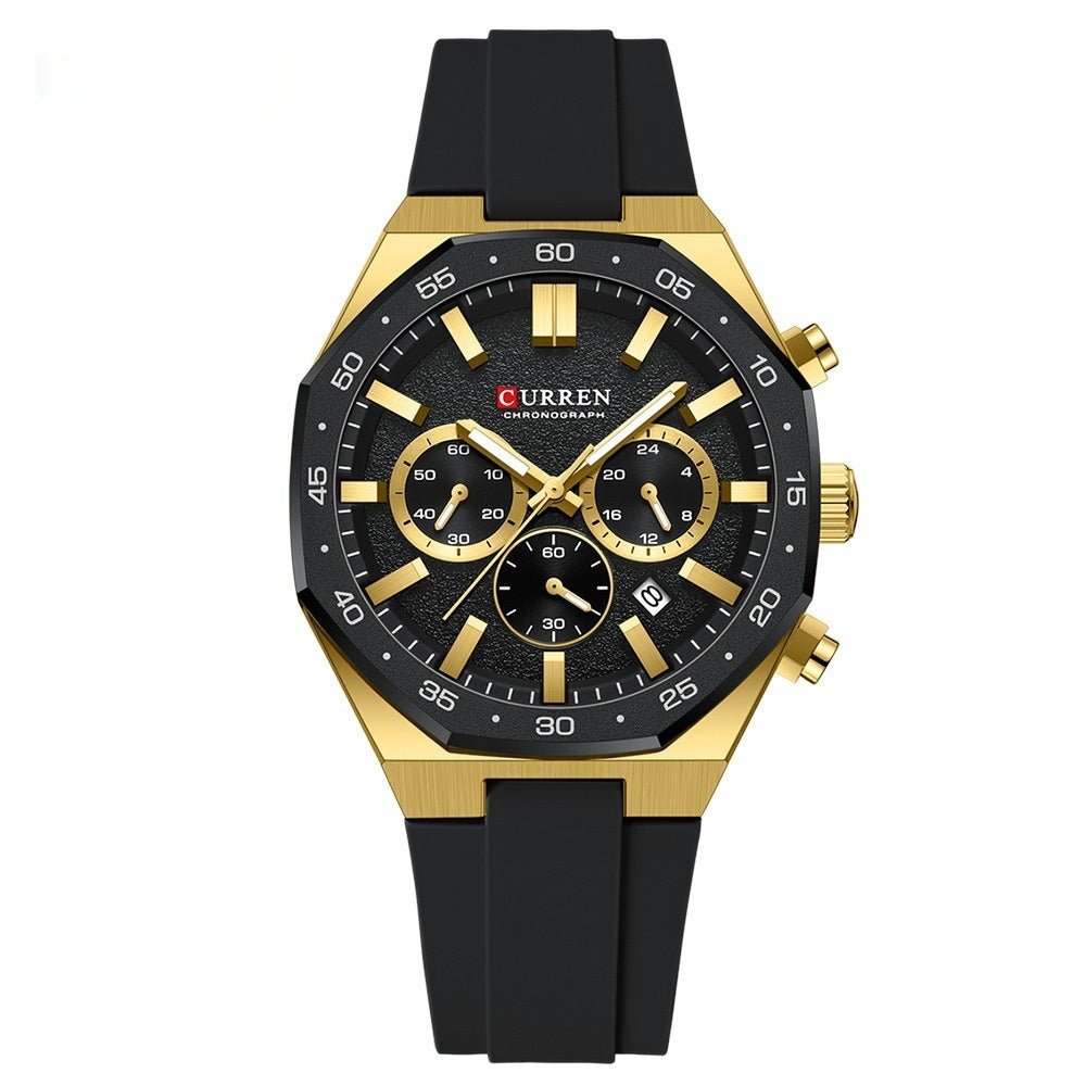 Calendar Waterproof Six - hand Mens Watch - Oopsdadforgot.com