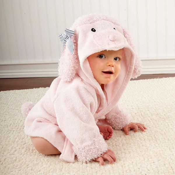 Cartoon Cute Animal Modeling Baby Bath Towels Baby Bathrobes Cotton Children's Bathrobes Baby Hooded - Oopsdadforgot.com