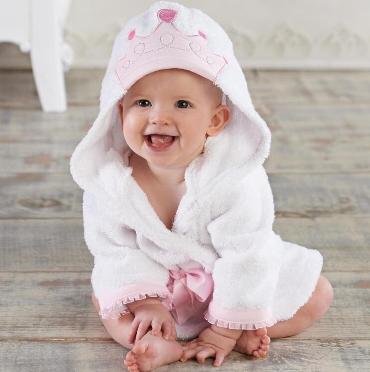 Cartoon Cute Animal Modeling Baby Bath Towels Baby Bathrobes Cotton Children's Bathrobes Baby Hooded - Oopsdadforgot.com