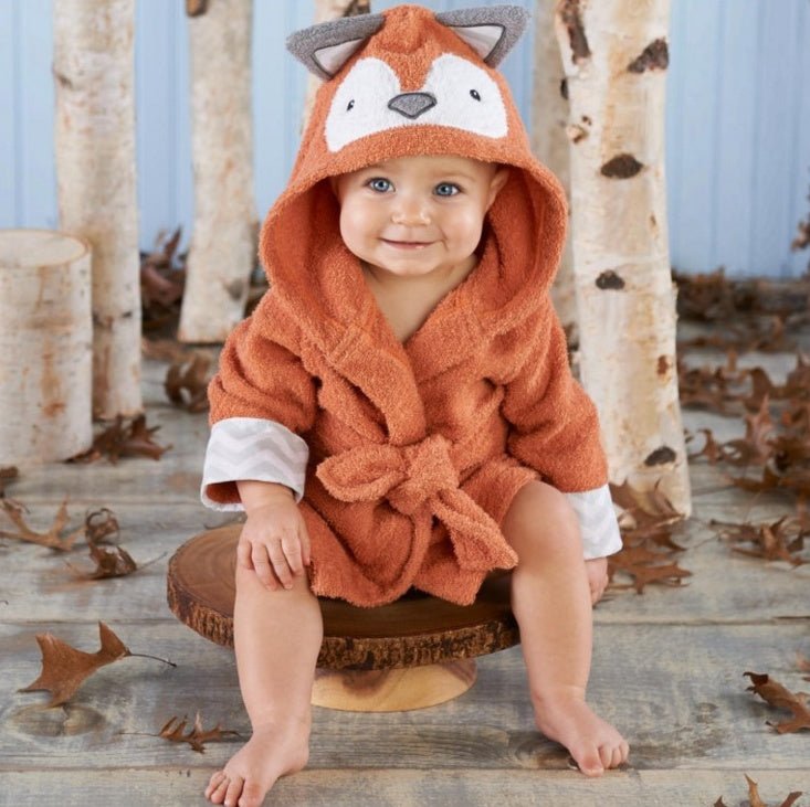 Cartoon Cute Animal Modeling Baby Bath Towels Baby Bathrobes Cotton Children's Bathrobes Baby Hooded - Oopsdadforgot.com