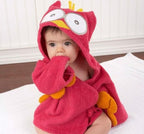 Cartoon Cute Animal Modeling Baby Bath Towels Baby Bathrobes Cotton Children's Bathrobes Baby Hooded - Oopsdadforgot.com