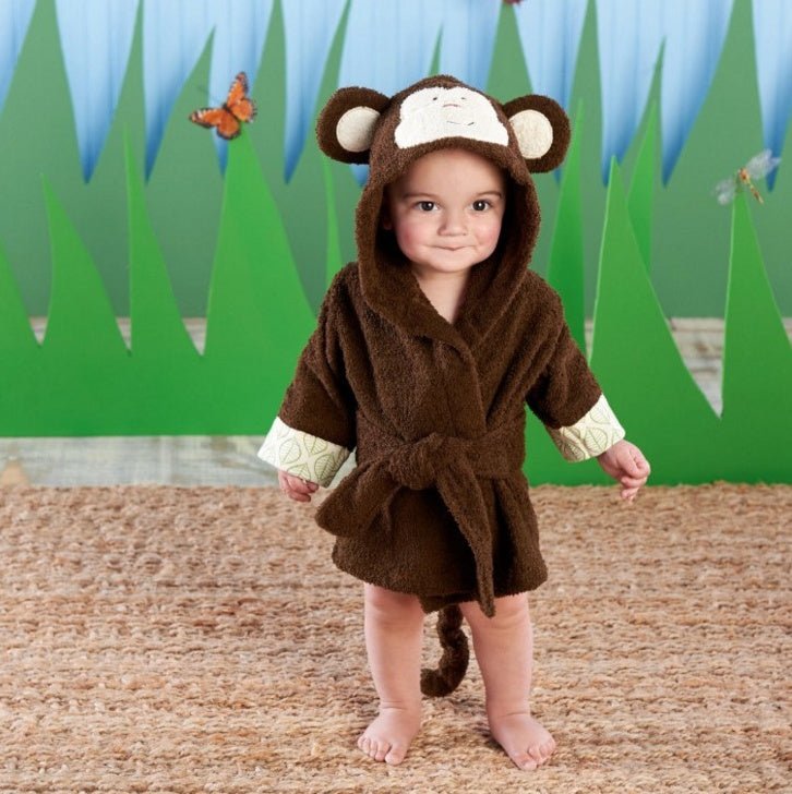 Cartoon Cute Animal Modeling Baby Bath Towels Baby Bathrobes Cotton Children's Bathrobes Baby Hooded - Oopsdadforgot.com