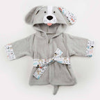 Cartoon Cute Animal Modeling Baby Bath Towels Baby Bathrobes Cotton Children's Bathrobes Baby Hooded - Oopsdadforgot.com