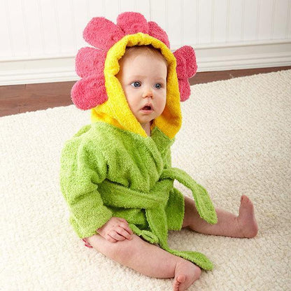 Cartoon Cute Animal Modeling Baby Bath Towels Baby Bathrobes Cotton Children's Bathrobes Baby Hooded - Oopsdadforgot.com