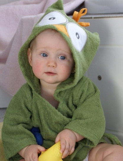 Cartoon Cute Animal Modeling Baby Bath Towels Baby Bathrobes Cotton Children's Bathrobes Baby Hooded - Oopsdadforgot.com