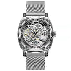 Carved Vintage Fashion Hollow Mechanical Automatic Mens Watch - Oopsdadforgot.com