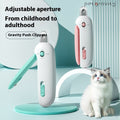 Cat Nail Scissors With Gravity Push Scissors - Oopsdadforgot.com