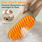 Cat Steam Brush Steamy Dog Brush 3 In 1 Electric Spray Cat Hair Brushes For Massage Pet Grooming Comb Hair Removal Combs Pet Products - Oopsdadforgot.com
