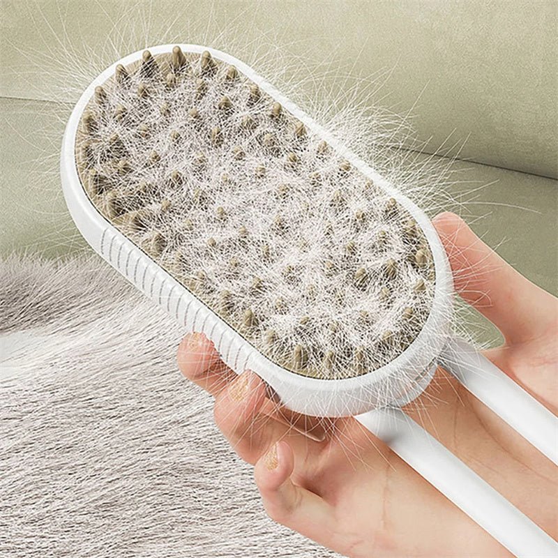Cat Steam Brush Steamy Dog Brush 3 In 1 Electric Spray Cat Hair Brushes For Massage Pet Grooming Comb Hair Removal Combs Pet Products - Oopsdadforgot.com