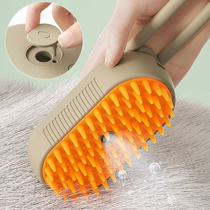 Cat Steam Brush Steamy Dog Brush 3 In 1 Electric Spray Cat Hair Brushes For Massage Pet Grooming Comb Hair Removal Combs Pet Products - Oopsdadforgot.com