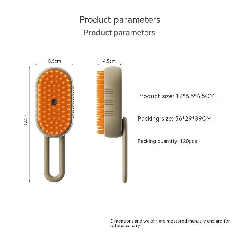 Cat Steam Brush Steamy Dog Brush 3 In 1 Electric Spray Cat Hair Brushes For Massage Pet Grooming Comb Hair Removal Combs Pet Products - Oopsdadforgot.com